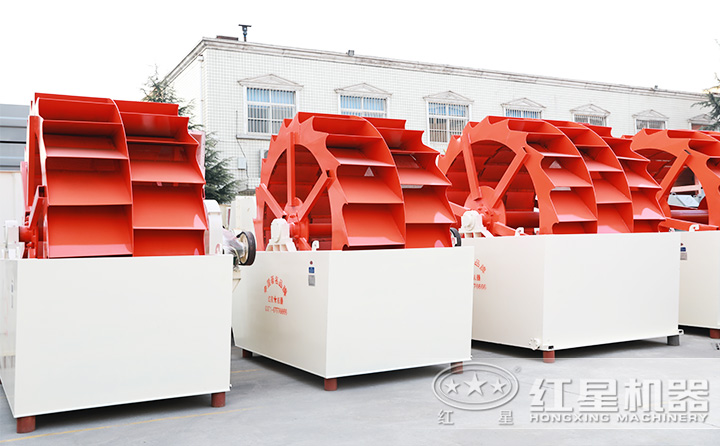單輪、雙輪、三輪洗砂機，不同型號供君選擇 