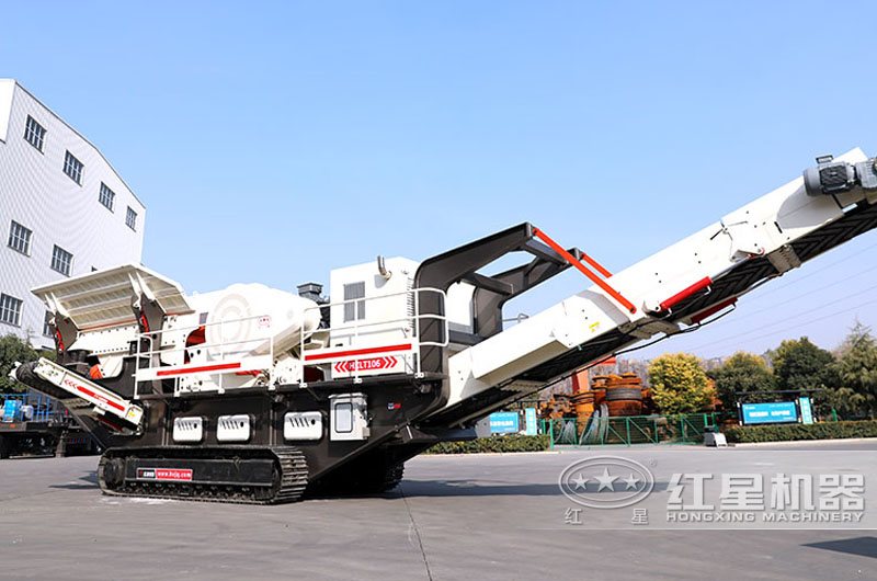 履帶式車載鄂破機(jī)，時產(chǎn)50噸現(xiàn)貨